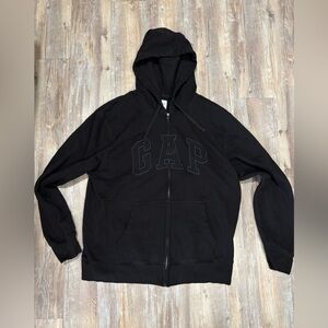 The Gap Black Full Zip Up Hoodie
Mens Large